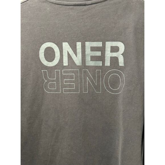 Oner Active Gray 100% Cotton T-Shirt Size Small - Picture 1 of 6